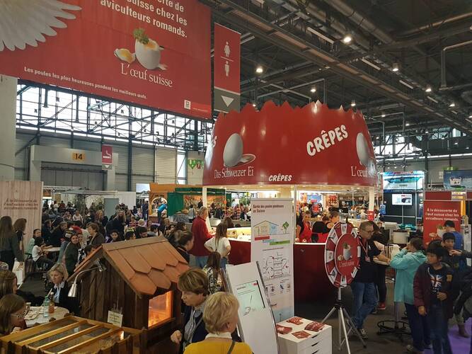 L’œuf suisse «aux Automnales»