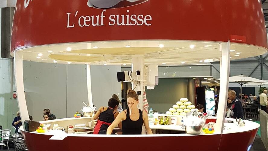 L’œuf suisse «aux Automnales»